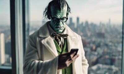 frankenstein actor in commercial