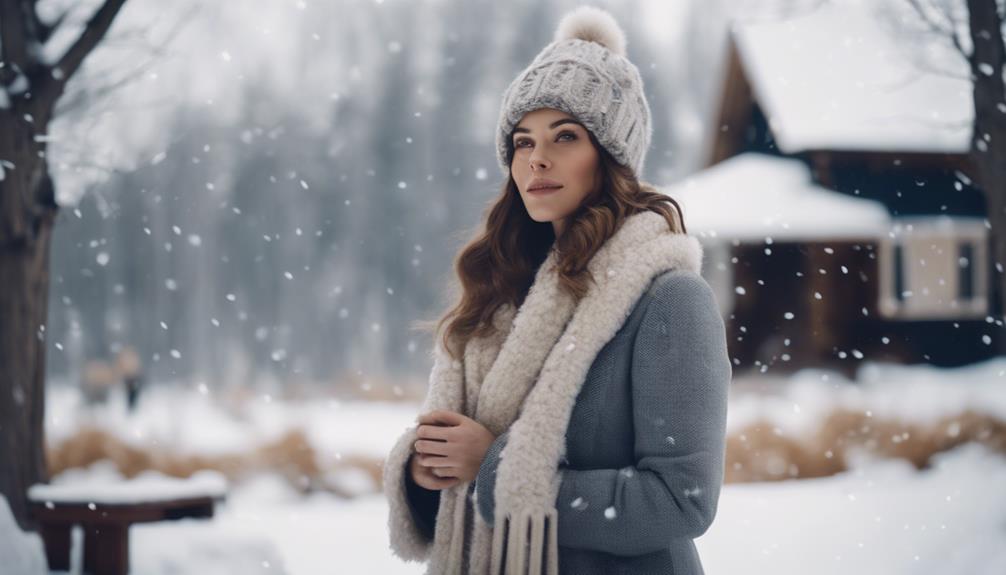 stay fashionable in winter