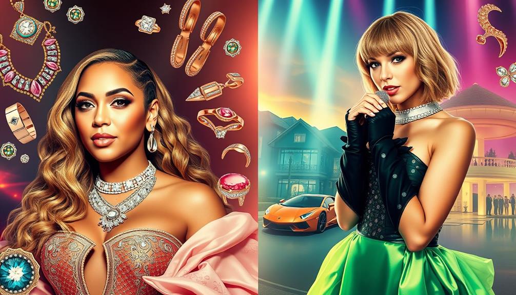 beyonc vs taylor swift wealth