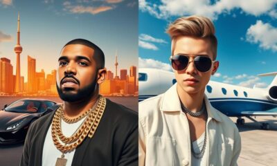 fortune comparison drake bieber