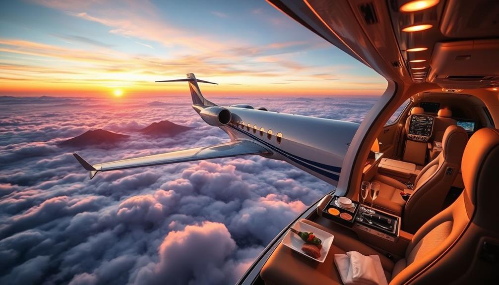 private jet travel expenses