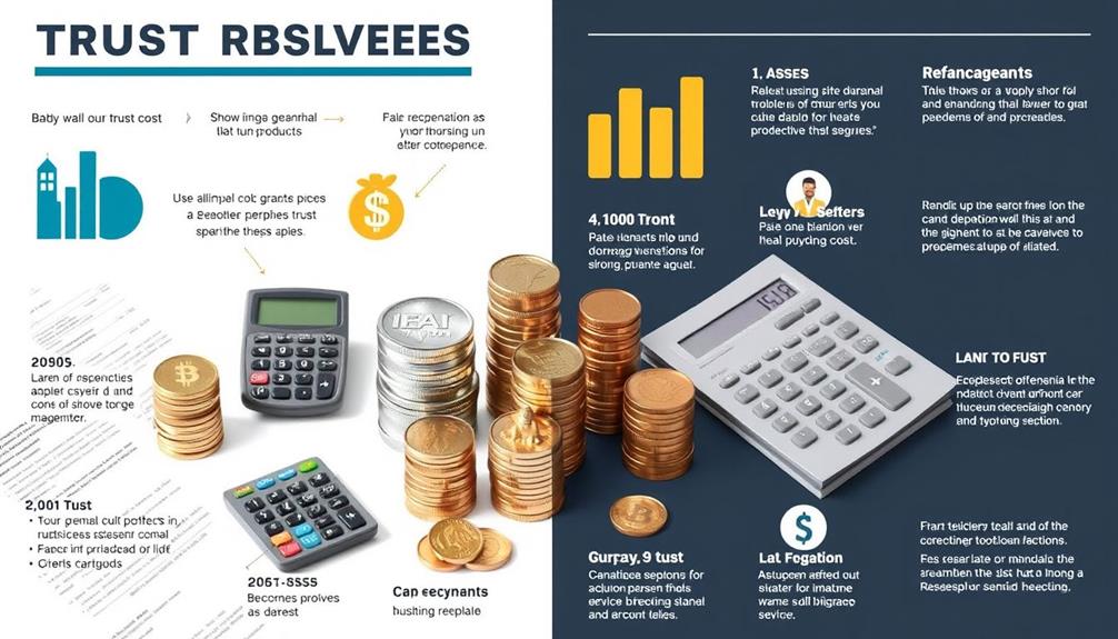 trust establishment associated costs