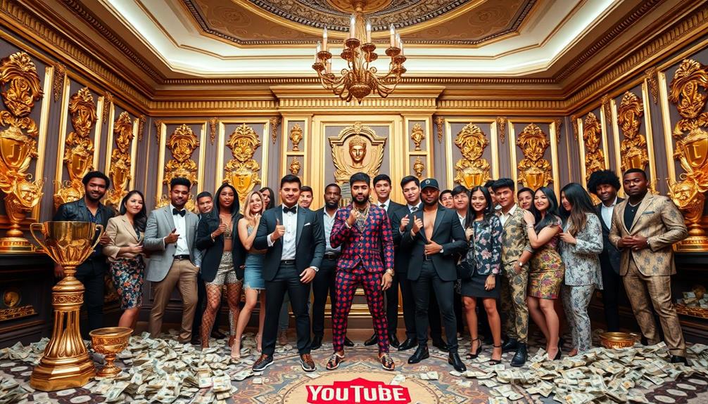 wealthy youtube contenders ranked