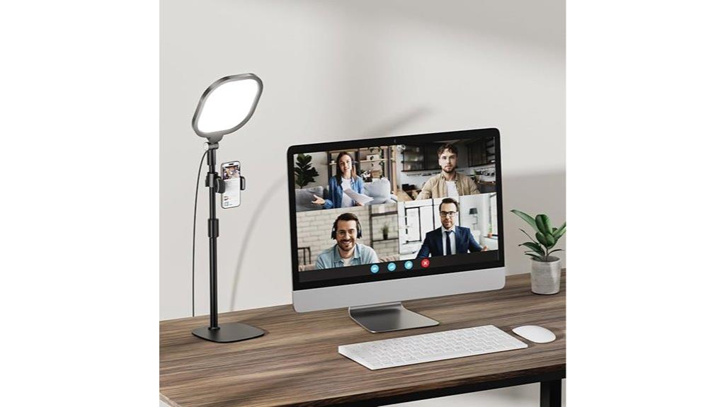 adjustable computer desk lighting