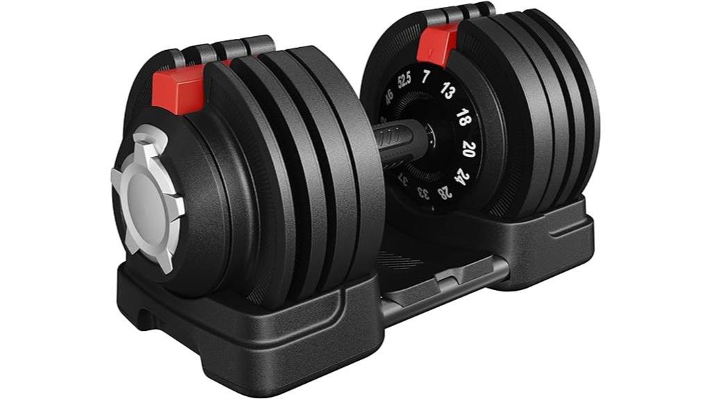adjustable dumbbell weight options