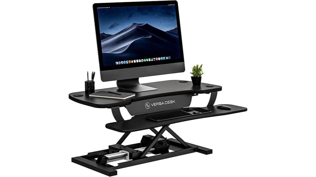 adjustable electric desk riser