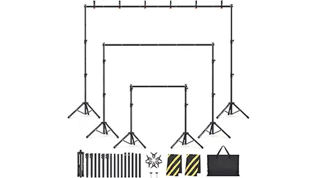 adjustable photography backdrop stand