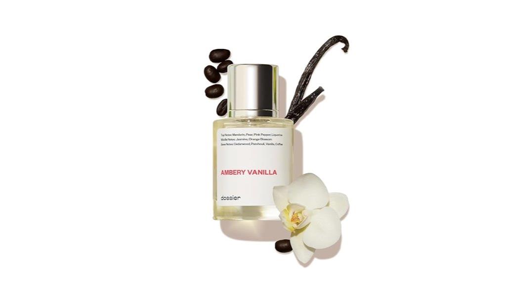ambery vanilla eau de parfum