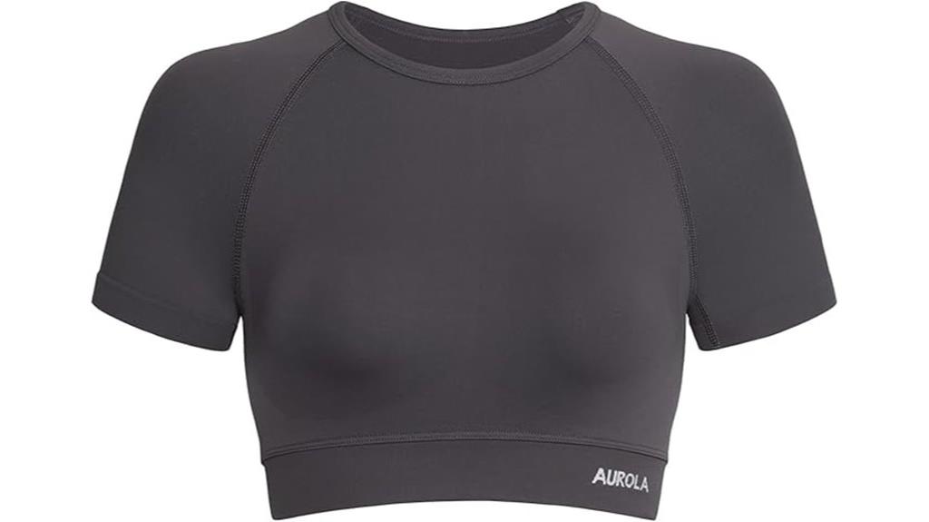 athletic women s crop top