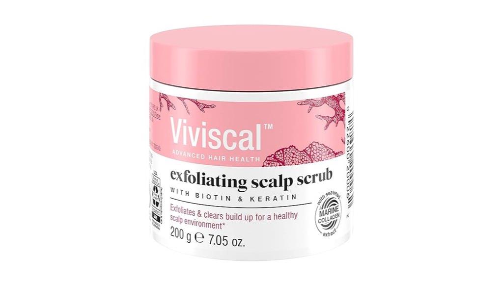biotin keratin scalp scrub