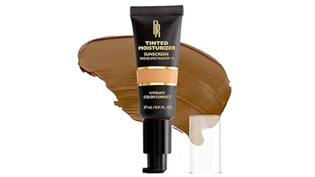 black skin tone moisturizer
