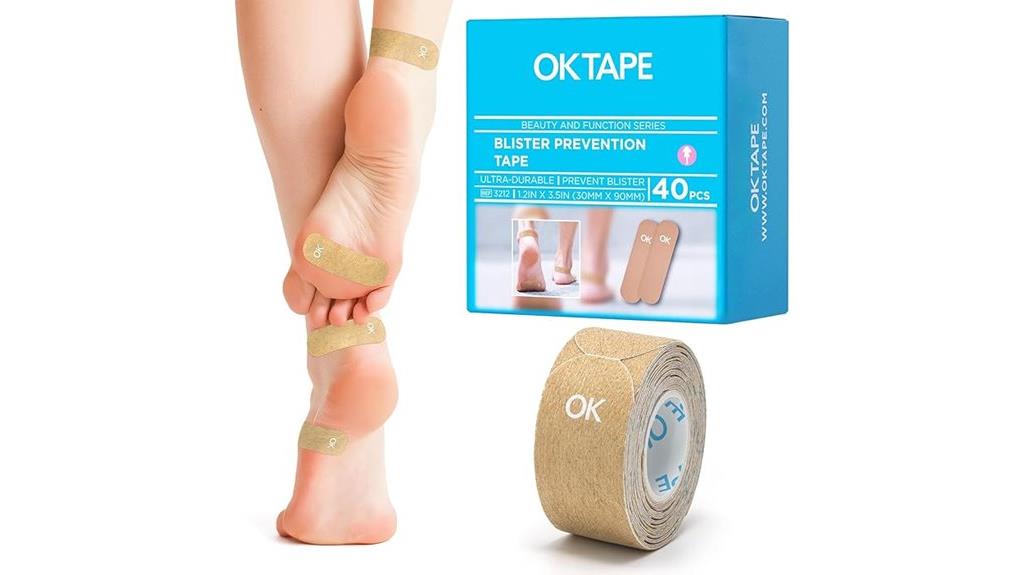 blister prevention tape pack