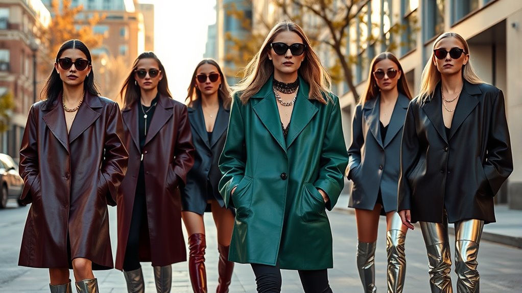 bold luxurious sustainable fashion