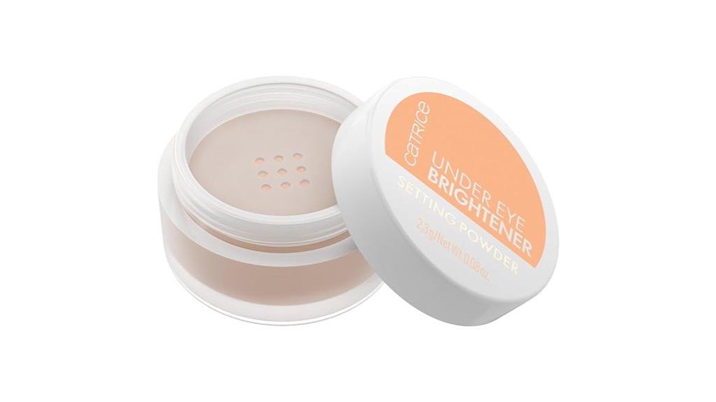 brightening under eye powder