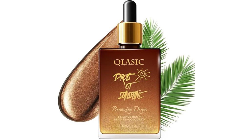 bronzer with anti pollution serum