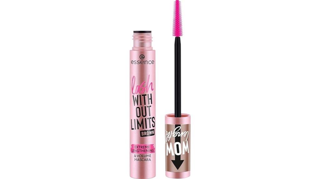 brown extreme lengthening mascara