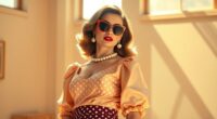 celebrities embracing retro fashion