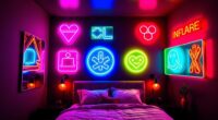 celebrity neon wall signs