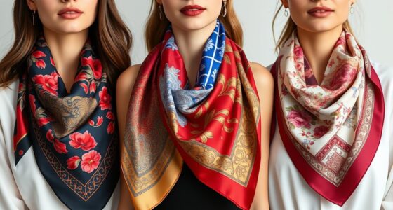 celebrity silk scarf styles