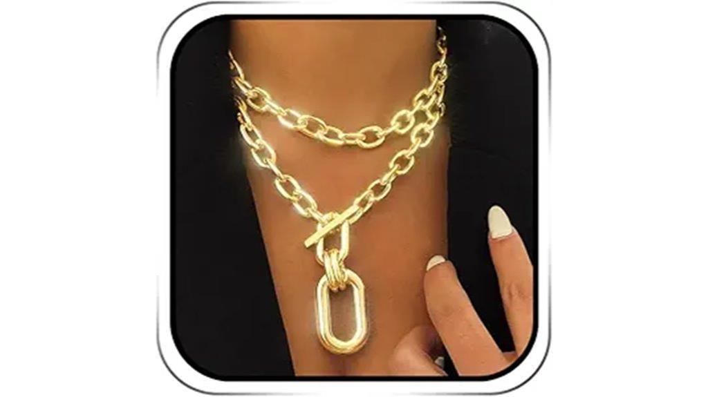 chunky choker necklace