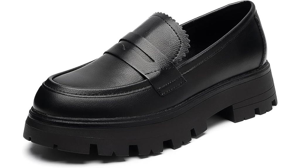 chunky loafers for women