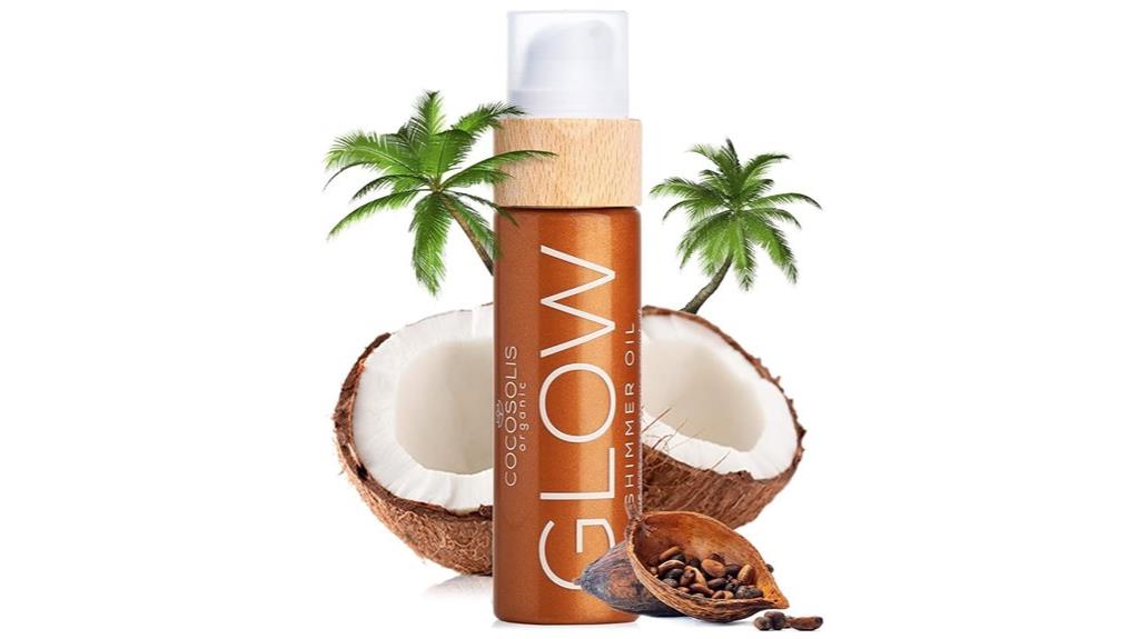 cocosolis glow shimmer oil