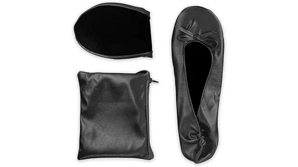 compact elegant ballet flats