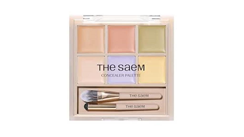 concealer palette in shade