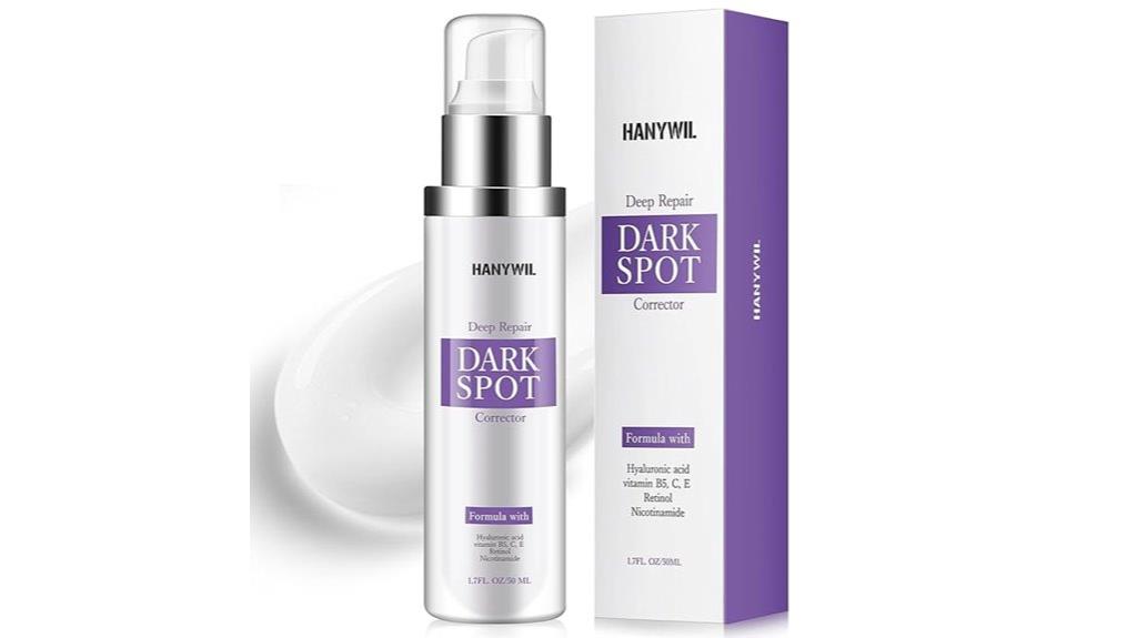 dark spot correcting cream
