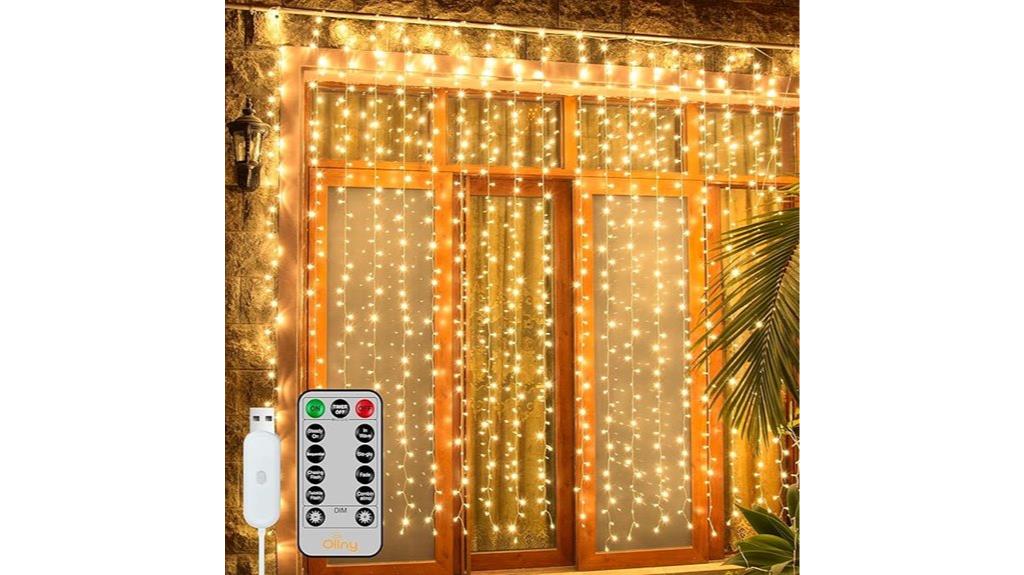 decorative led curtain lights