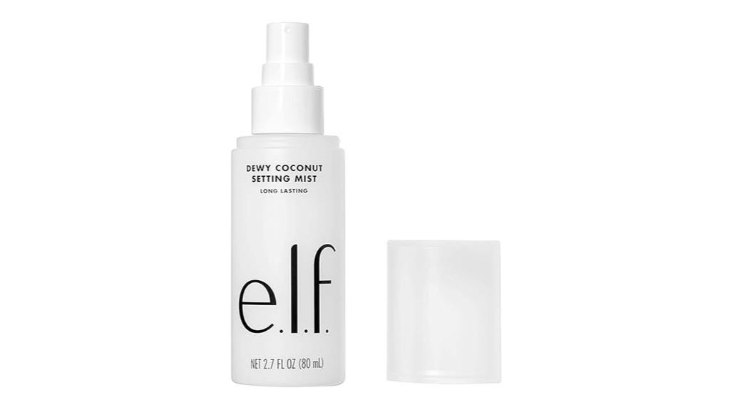 dewy coconut setting spray