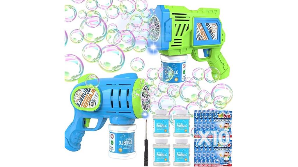 double bubble gun set