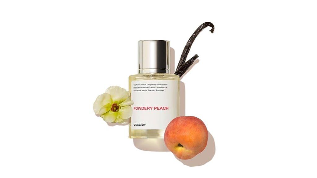 elegant peach fragrance essence