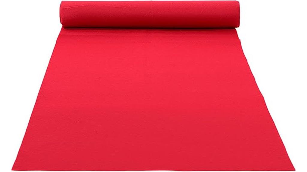 elegant red carpet runner