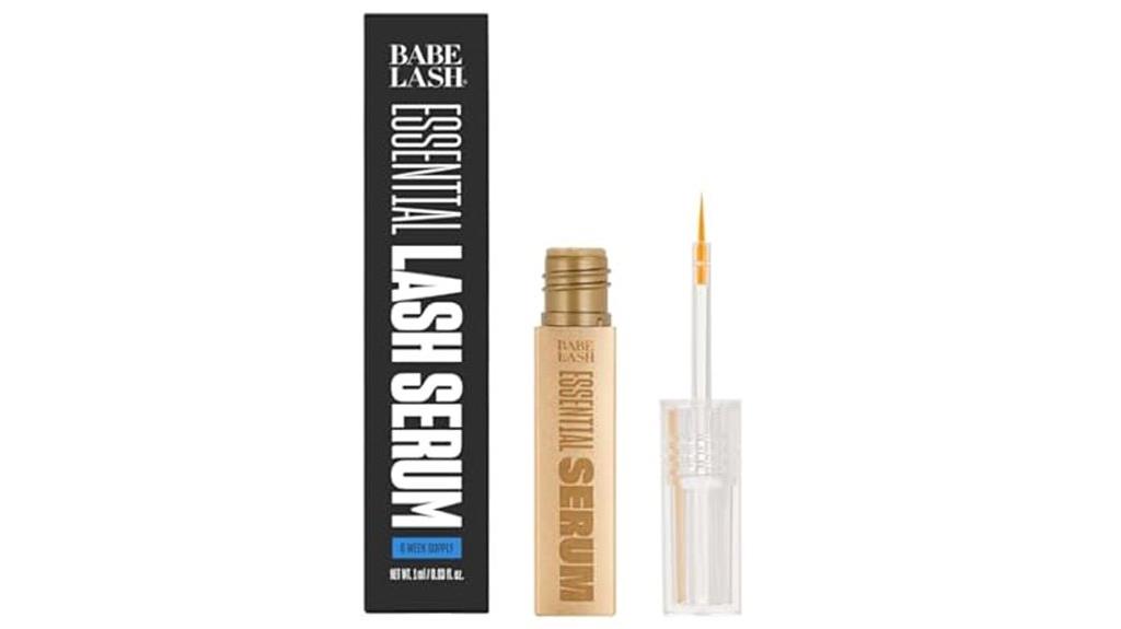 enhances eyelash length and fullness
