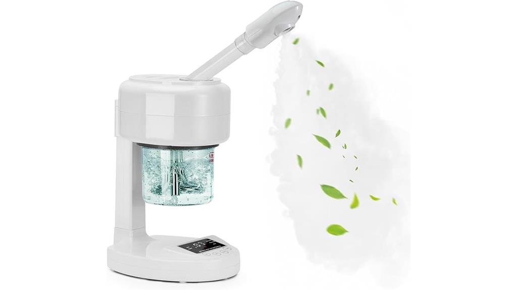 facial steamer with arm