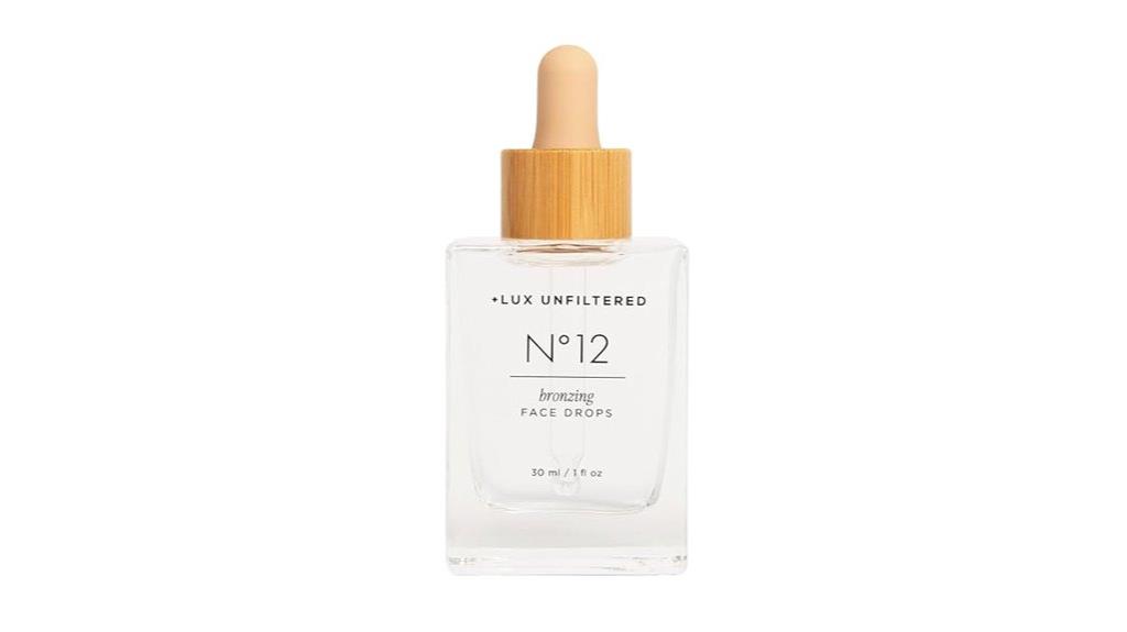 facial tanning drops serum