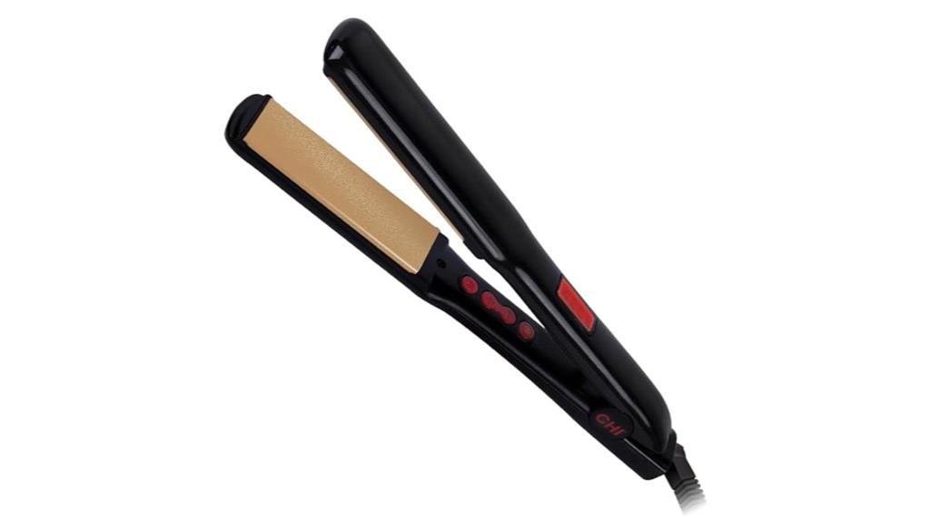 flat iron for sleek hair