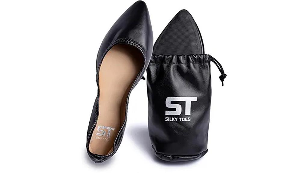 flexible silky foldable flats