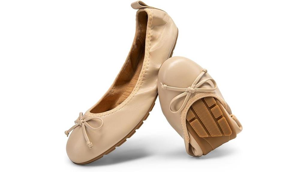 foldable ballet flats for women