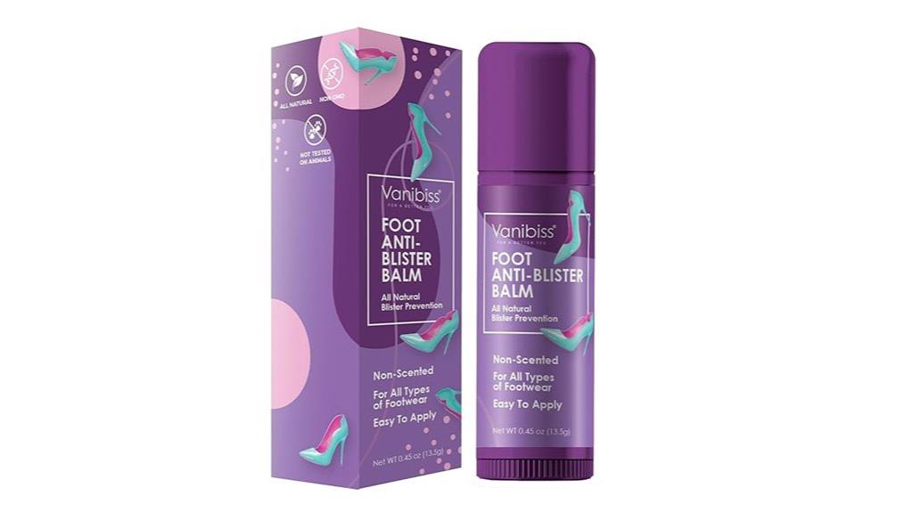 foot blister prevention balm