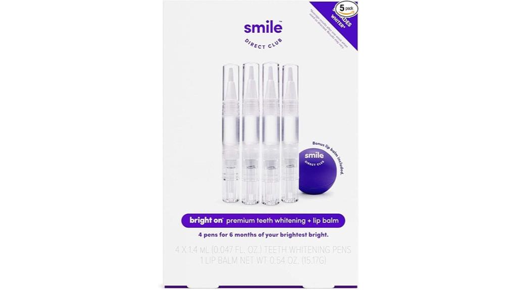 four pack whitening kit