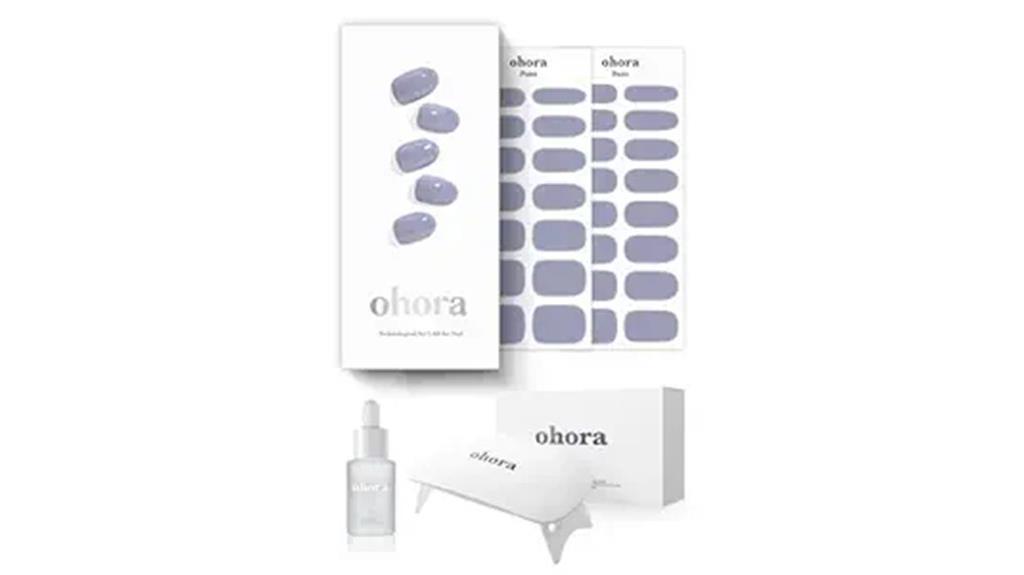 gel nail strips set