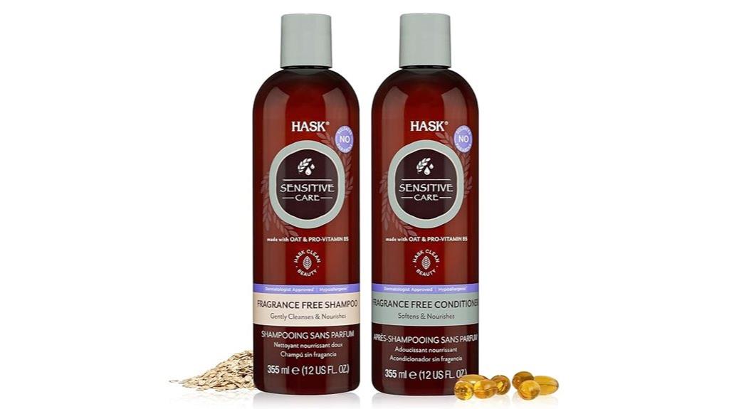 gentle nourishing hair care