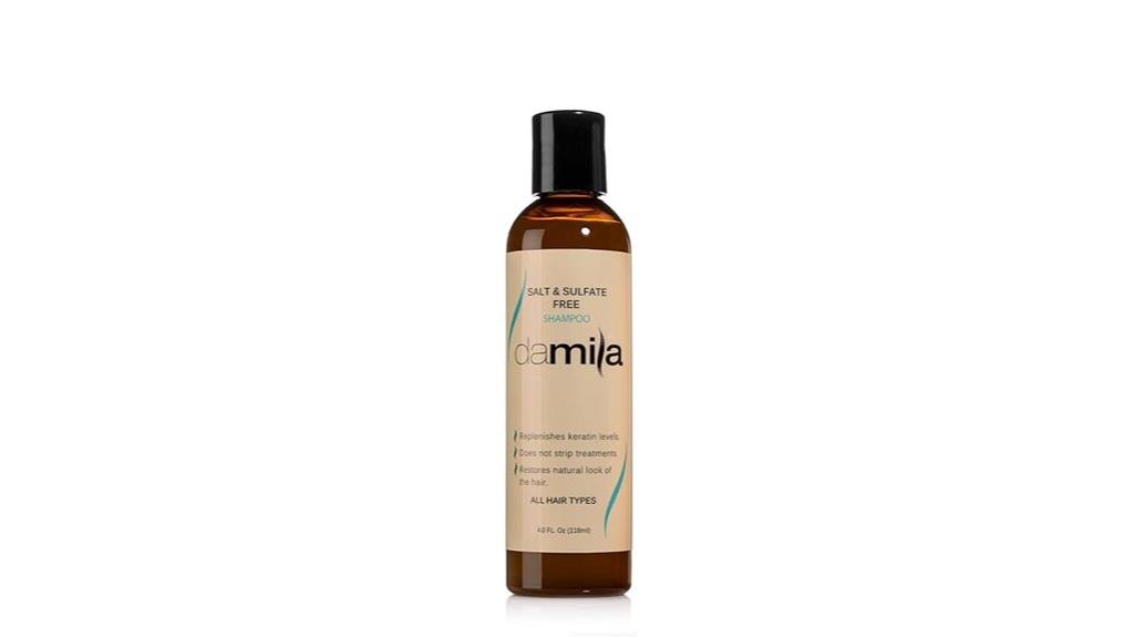 gentle shampoo for treated hair