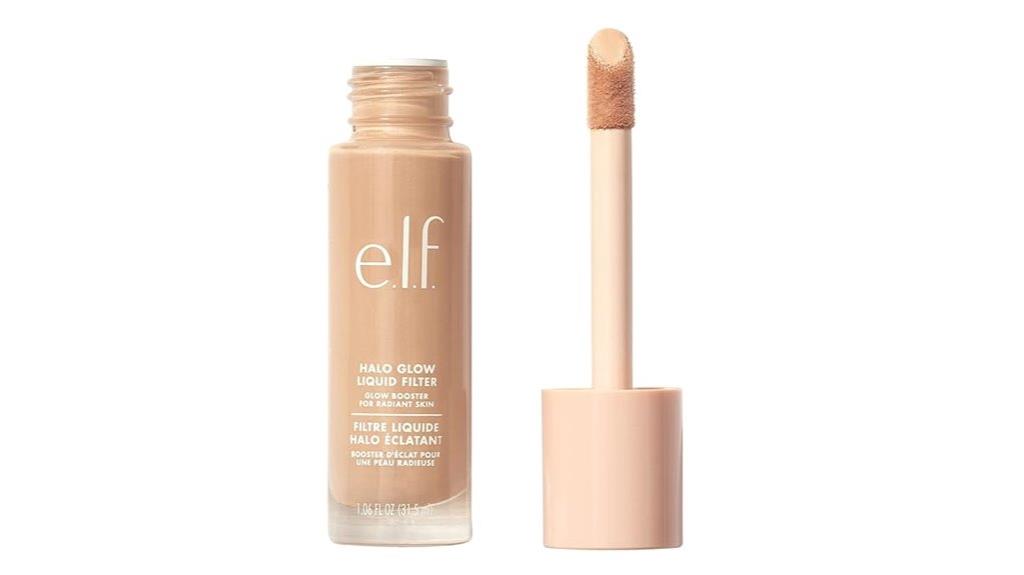 glowing liquid skin enhancer