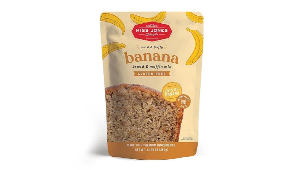 gluten free banana muffin mix