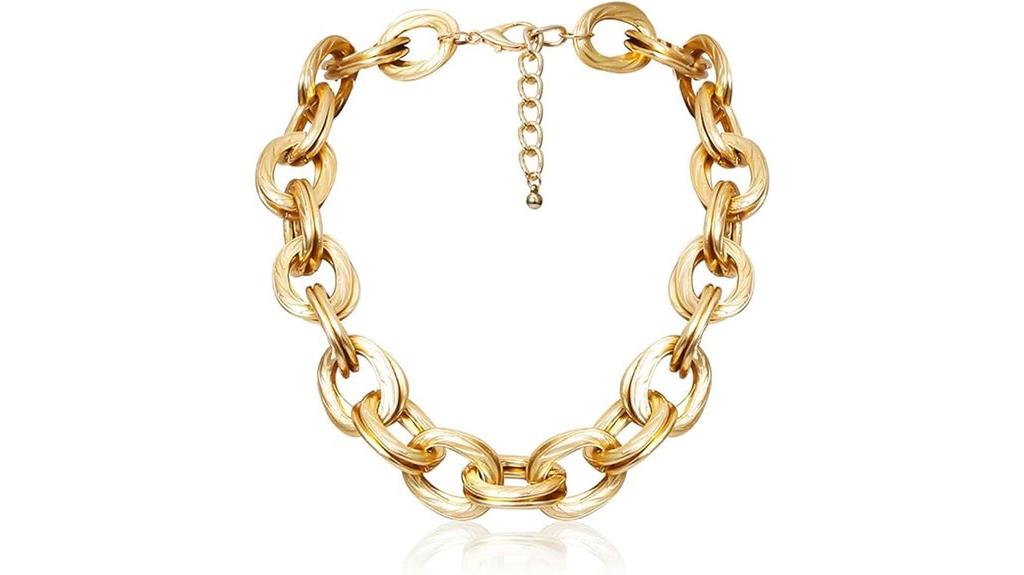 gold chunky cuban chain