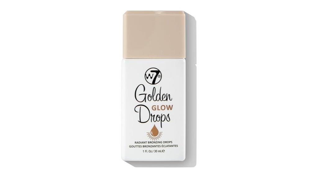 golden bronze liquid drops