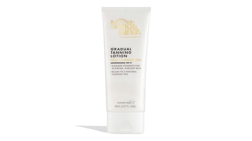 gradual tanning lotion